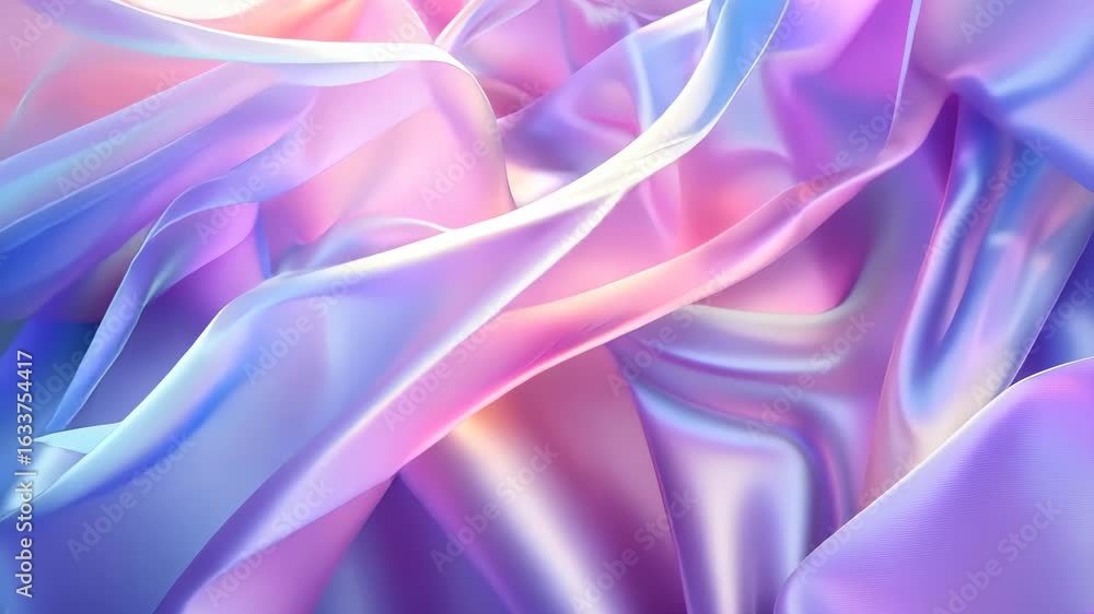 Poster dreamy pearl gradient background with subtle reflections