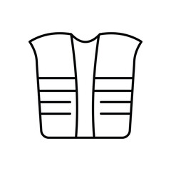 Protectiove Clothes Icon vector