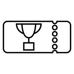 Ticket vector icon. Card illustration sign. Seat symbol. Coupon logo. Subscription web icon. ducket design for web.