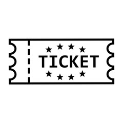 Ticket vector icon. Card illustration sign. Seat symbol. Coupon logo. Subscription web icon. ducket design for web.