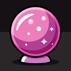 vector illustration of a ball