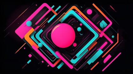 Aurora borealis sky with vivid green and purple glow