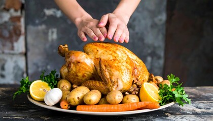 Roasted Turkey with Sides