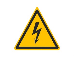 Warning sign for electrical hazard (1)