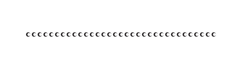 dotted line simple shape vector symbol icon design. Beautiful illustration isolated on white background.