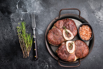 Deliciously braised ossobuco, featuring tender osso buco veal shank and rich marrow, perfect for a...