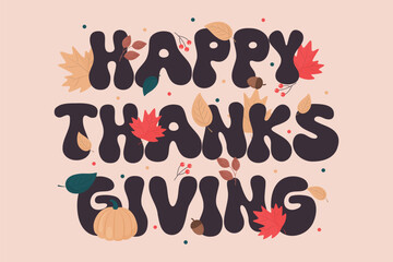 Happy Thanksgiving greeting Card
