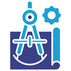 Technical Drawing Icon