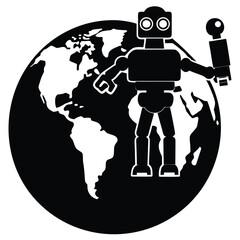 In the year 2150, an ultra-intelligent robot named Aegis Prime rules the Earth. Cities are monitored by towering AI hubs, drones patrol the skies, and every human action is tracked.