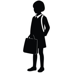 Multiple images of a man carrying bag, Pilot Walking with Helmet Silhouette, Student Discussion Vector Silhouette, Casual man walking, Man walking with bag, Man Pulling Suitcase, Kiddy Crowd Vector.