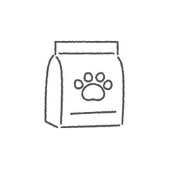 動物のご飯のアイコン