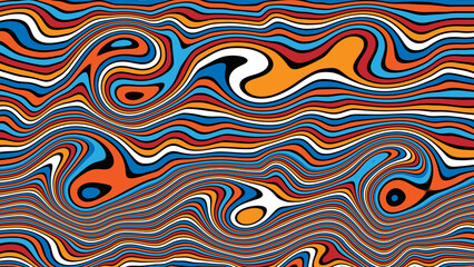 Vector abstract liquid multi colors background. Marble effect texture

