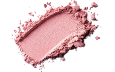 Blush isolated on white background, png