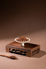 Buckwheat tea is a drink made by screening and roasting buckwheat seeds. It tastes slightly bitter...