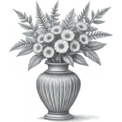 vase with flowers