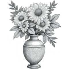 vase with flowers
