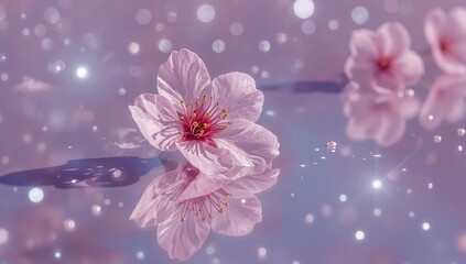 pink flower background