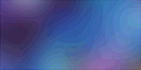 Colorful smooth curves with a blue gradient on an abstract wave background