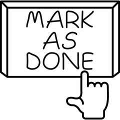 Mark as Done Icon