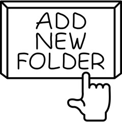 Add New Folder Icon