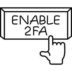 Enable 2FA Icon