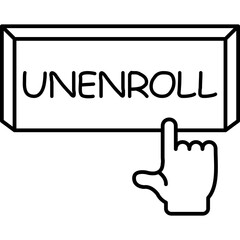Unenroll Icon