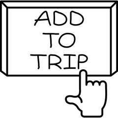 Add to Trip Icon