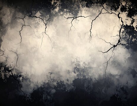 Ghostly grunge wall texture for Halloween