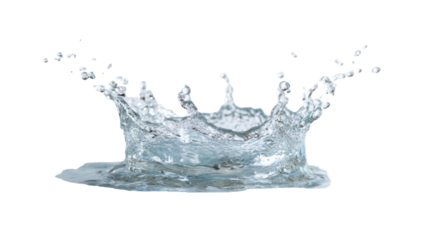 A mesmerizing splash of water, capturing the beauty of fluid motion in nature.