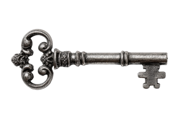 Ornate antique key
