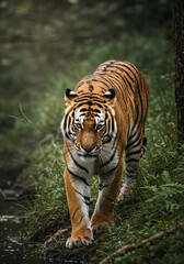 Obraz premium tiger in the wild