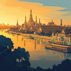 bangkok skyline