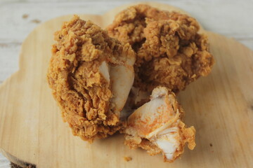 fried chicken on plate