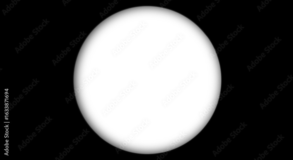 Poster white oval vignette frame with a transparent background, perfect for adding a soft, faded edge to ph