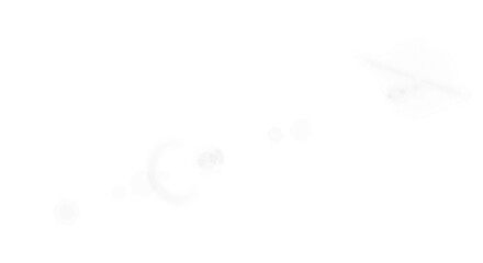 Faint white lens flare and light leak effects with a transparent background, perfect for adding a...
