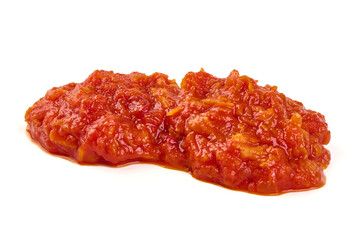 Tomato Sauce, Italian Style, isolated on white background