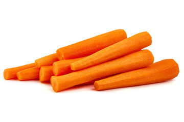 Pile of Carrots, isolated on white background