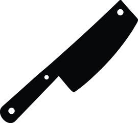 Cleaver Knife Silhouette