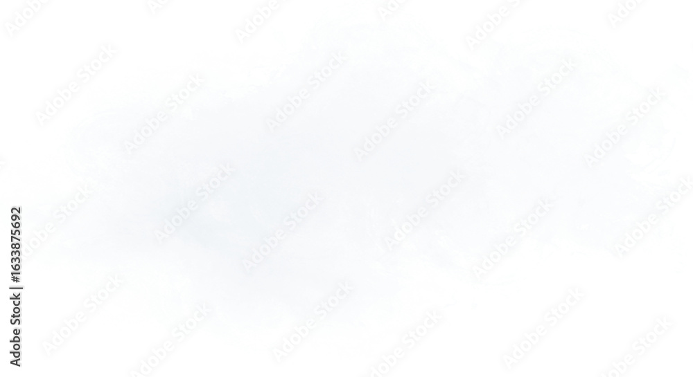Poster soft and subtle diffuse watercolor-style cloud or smoke effect on a transparent background for gentl
