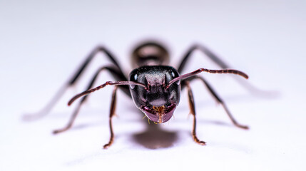 Ant Close-up Studio Shot High Contrast