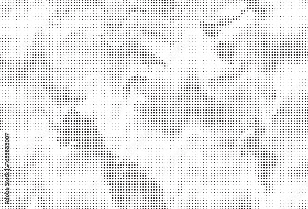 Poster halftone background vector, abstract backdrop design with two tone pattern and copy space for edit y