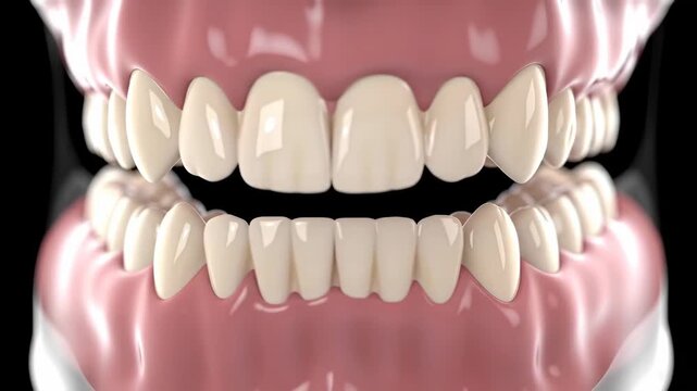Anatomical Model: Human Teeth and Gums