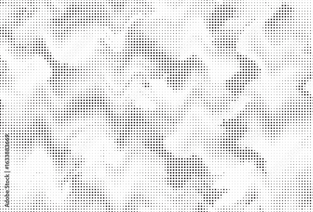 Poster halftone background vector, abstract backdrop design with two tone pattern and copy space for edit y