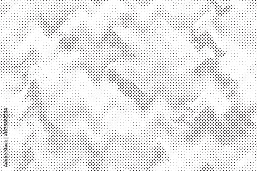 Aufkleber halftone vector background. monochrome halftone pattern. abstract geometric dots background. pop art