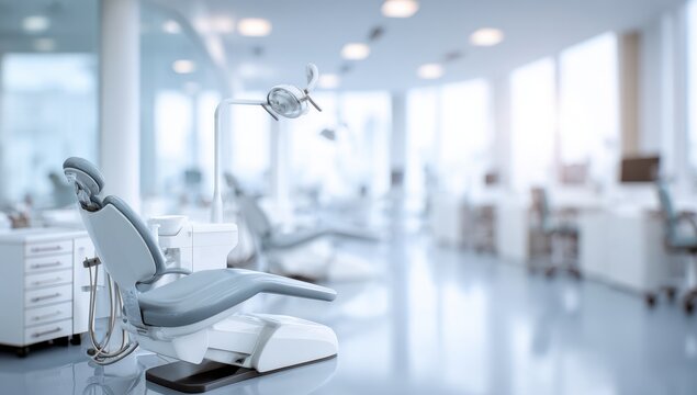 Modern dental office interior