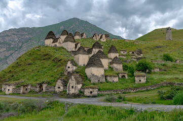 Dargavs necropolis in Ossetia