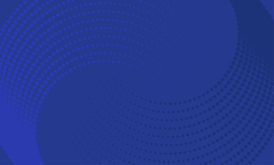 Abstract blue halftone wave background. Digital abstract background featuring a dynamic halftone dot pattern in various shades of blue. As a subtle backdrop for web and graphic projects.