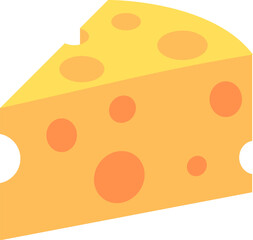 piece of cheese. Vector of Cheese outline 