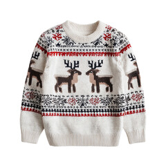 Festive Reindeer Christmas Sweater