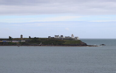 Fototapeta premium Cork en Irlande: port et centre ville